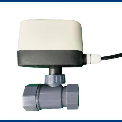 PVC electric two-way ball valve